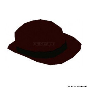 Maroonish Bowler Hat